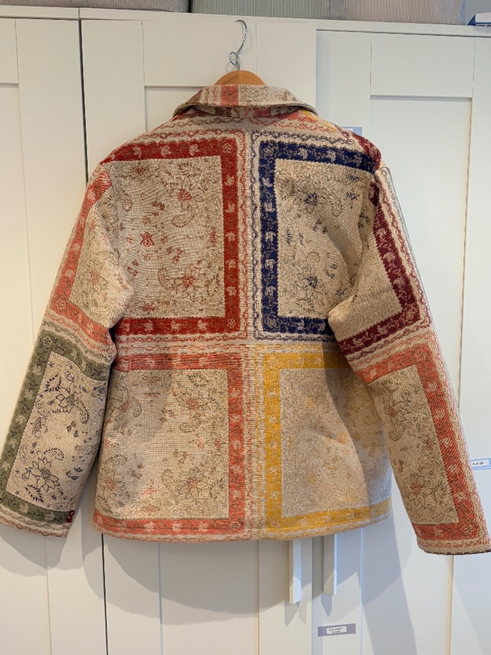 Kith Paisley Tapestry Coaches Jacket “Waffle” Men’s Fall 2025 - Picture 5 of 9